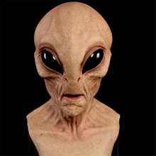 Load image into Gallery viewer, Ultimate Alien Encounter Latex Cosplay Mask
