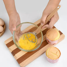 Load image into Gallery viewer, Bread Dough Whisk with Open Coil Design and Beechwood Handle

