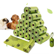 Load image into Gallery viewer, Eco-Friendly Biodegradable Leak Proof Dog Waste Bags with Dispenser
