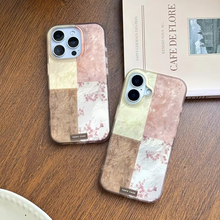 Load image into Gallery viewer, Vintage Orchid and Plum Blossom Print Silicone Phone Case
