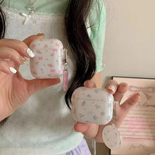 Load image into Gallery viewer, Stylish Small Flowers Bowknot Cartoon Pendant Case for AirPods
