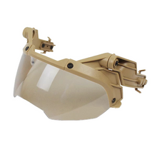 Load image into Gallery viewer, Adjustable Tactical Helmet with Anti-Fog Detachable Goggles
