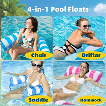 Load image into Gallery viewer, Inflatable Pool Float Hammock for Adults – Comfortable Water Lounger for Summer Relaxation
