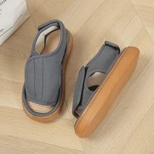 Load image into Gallery viewer, Wide Fit Adjustable Comfort Sandals with Arch Support
