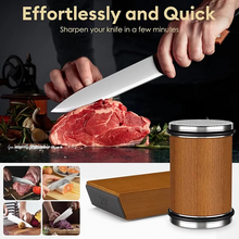 Load image into Gallery viewer, Premium Magnetic Rolling Knife Sharpener with Angle Control
