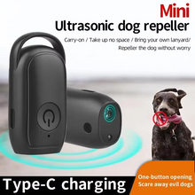 Load image into Gallery viewer, Ultrasonic Mini Dog Repeller and Anti-Barking Training Device with LED Light
