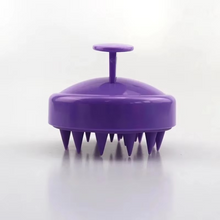 Load image into Gallery viewer, Wheat Straw Silicone Scalp Massage Shampoo Brush with Soft Silicone Bristles
