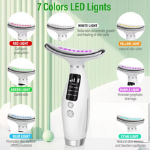 Load image into Gallery viewer, Neck and Face Lifting Massager with LED Therapy and Vibration
