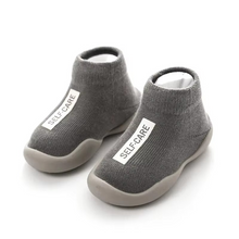 Load image into Gallery viewer, Soft Knit Baby First Shoes for Early Walkers with Rubber Sole
