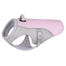 Load image into Gallery viewer, Summer Reflective Dog Cooling Vest &amp; Quick-Release Harness
