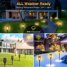 Load image into Gallery viewer, Solar Flame Light – Outdoor Flickering Torch for Garden &amp; Pathways
