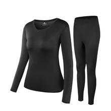 Load image into Gallery viewer, Men's Fleece Lined Thermal Underwear Set Winter Base Layer Top and Bottom
