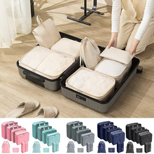 Load image into Gallery viewer, Travel Organizer Packing Cube Set for Luggage and Wardrobe Storage
