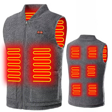 Load image into Gallery viewer, Winter USB Smart Heated Vest with Adjustable Temperature and Long Battery Life
