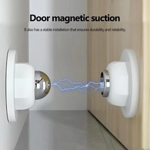 Load image into Gallery viewer, Stainless Steel Door Stop - Sleek, Magnetic Hold for Safer, Smarter Door Control

