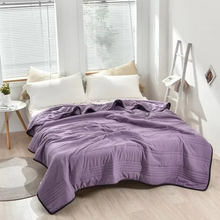 Load image into Gallery viewer, Summer Lightweight Quilt Solid Color All Season Comforter for Double Bed
