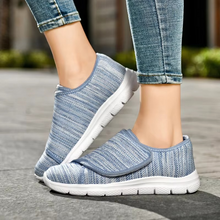 Load image into Gallery viewer, Women's Wide Fit Adjustable Walking Shoes, Cushioned Comfort
