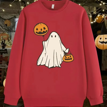 Load image into Gallery viewer, Men’s 3D Halloween Print Round Neck Hoodie
