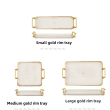 Load image into Gallery viewer, Elegant Rectangular Multi-Purpose Storage Tray
