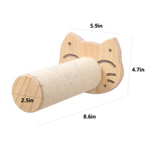 Load image into Gallery viewer, Wall-Mounted Cat Stairway and Scratching Post
