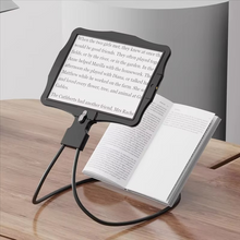 Load image into Gallery viewer, LED Illuminated Hands-Free Magnifying Glass with 5X Switchable Lens

