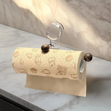 Load image into Gallery viewer, Suction Cup Stainless Steel Paper Towel and Tissue Holder

