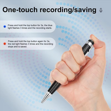 Load image into Gallery viewer, Portable Digital Voice Recorder and MP3 Player with High-Quality Audio, Multiple Storage Options

