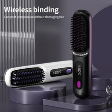 Load image into Gallery viewer, Cordless Hair Styler with Ceramic &amp; Ionic Technology, USB Charging &amp; LCD Display
