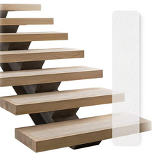 Load image into Gallery viewer, Transparent Non-Slip Safety Tape for Stairs, Floors, and Bathrooms
