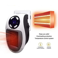 Load image into Gallery viewer, Compact Wall Mounted Electric Space Heater for Home and Office
