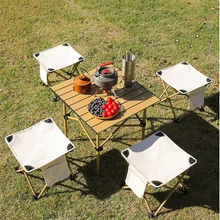 Load image into Gallery viewer, Ultralight Portable Folding Camping Stool – Compact Outdoor Travel Seat
