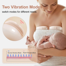 Load image into Gallery viewer, Breast Massager with Heat and Vibration for Breastfeeding Support, Ergonomic and Portable BPA-Free
