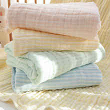 Load image into Gallery viewer, Premium 6-Layer Muslin Cotton &amp; Bamboo Blend Baby Swaddle Blanket
