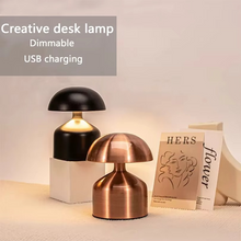 Load image into Gallery viewer, Versatile LED Touch Bedside Lamp - 3-Color Dimmable Night Light
