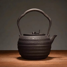 Load image into Gallery viewer, Pure Handmade Cast Iron Teapot with Traditional Lost Wax Craft
