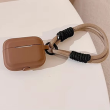 Load image into Gallery viewer, Soft Silicone Candy Color Earbud Case with Lanyard
