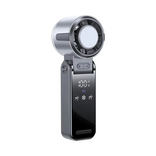 Load image into Gallery viewer, Foldable Turbine Handheld Fan with Integrated Ice Pack
