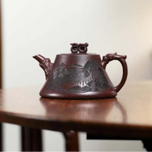 Load image into Gallery viewer, Yixing Zisha Clay Teapot 10.5 fl oz Traditional Chinese Teaware

