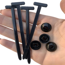 Load image into Gallery viewer, Premium Nylon Cable Ties 50-Pack – Heavy-Duty Self-Locking Universal Zip Ties
