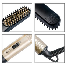 Load image into Gallery viewer, Professional Mini Ceramic Beard Straightening Brush
