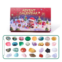 Load image into Gallery viewer, Christmas Advent Calendar 24 Days Rock and Crystal Collection for Kids
