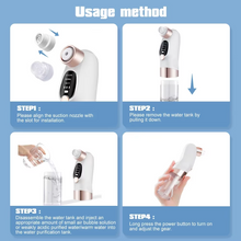 Load image into Gallery viewer, Electric Bubble Blackhead Remover with USB Rechargeable Suction and Water Cycle Technology
