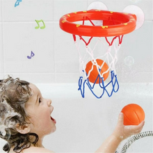 Load image into Gallery viewer, Dinosaur Bath Basketball Hoop Toy Set for Toddlers with Three Balls
