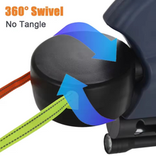 Load image into Gallery viewer, Dual Dog Retractable Leash with Built-In Flashlight and Bag Dispenser
