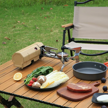 Load image into Gallery viewer, Portable Foldable Camping Gas Stove for Outdoor Cooking and Travel
