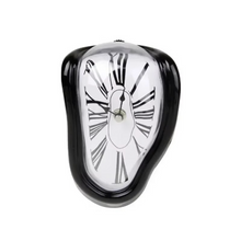 Load image into Gallery viewer, Surreal Melting Wall Clock – Distorted Dali-Inspired Timepiece for Home &amp; Garden
