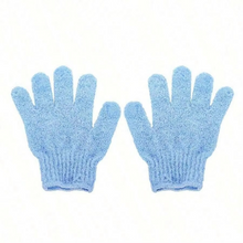 Load image into Gallery viewer, Reversible Exfoliating Shower Gloves, Body Scrub and Cleansing Gloves for Smooth Skin
