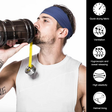 Load image into Gallery viewer, Unisex Quick-Dry Sports Headband for All Activities
