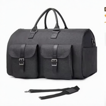 Load image into Gallery viewer, Garment Duffel Weekender Bag – Foldable Carry-On Suit Bag for Men
