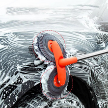 Load image into Gallery viewer, Ultra-Fine Microfiber Car Cleaning Mop Kit with Long Handle
